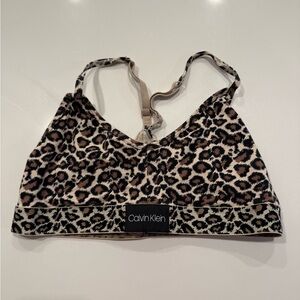 Calvin Klein Animal Print Bralette